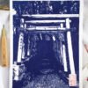 Linogravure originale d’un Torii mystérieux à Kanazawa