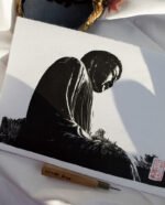 Linogravure du Bouddha de Kamakura