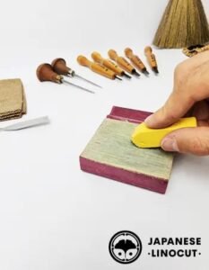 Comment affûter ses gouges de linogravure ? | Japanese Linocut