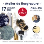 Atelier Lyon linogravure tuskimi janvier 2026 Atelier Lyon linogravure tuskimi janvier 2026