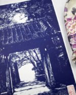 Linogravure porte de lumière