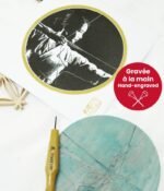 Linogravure japonaise kyudo