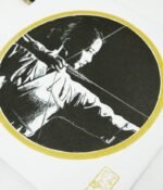Linogravure japonaise kyudo
