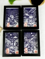 collection yokai violet estampe japonaise saison